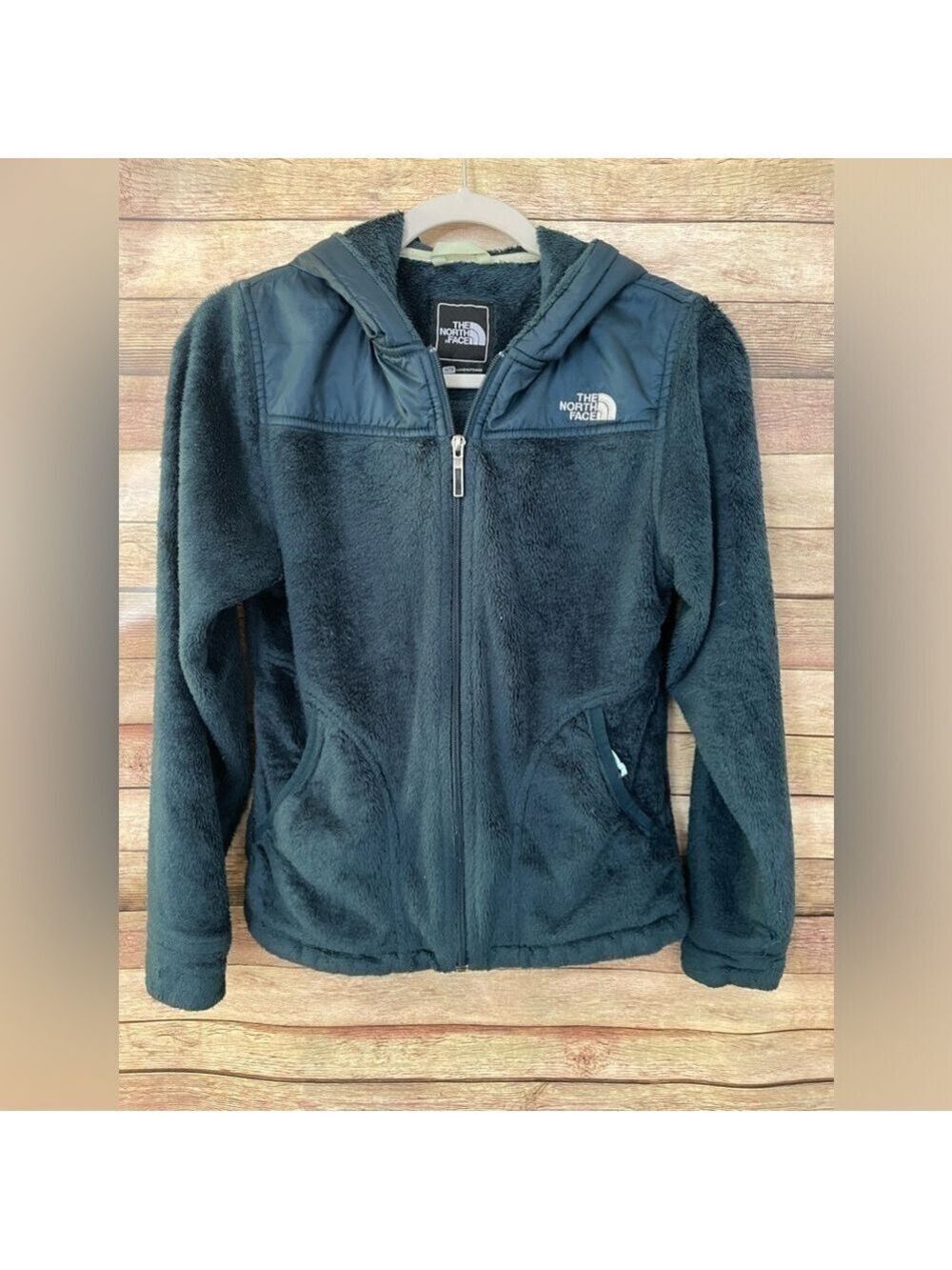 The North Face Women’s Denali Dark Turquoise Jacket With Hood Size: XS